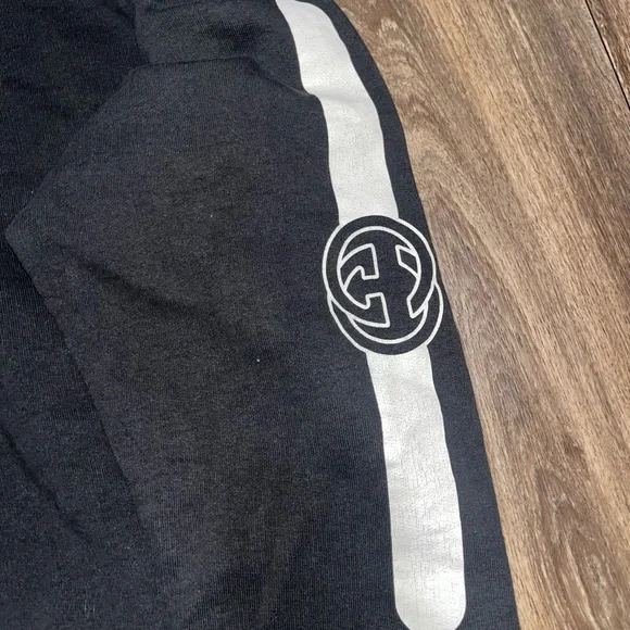 Gucci Print Half Zip Pullover Hoodie - Picture 3 of 8